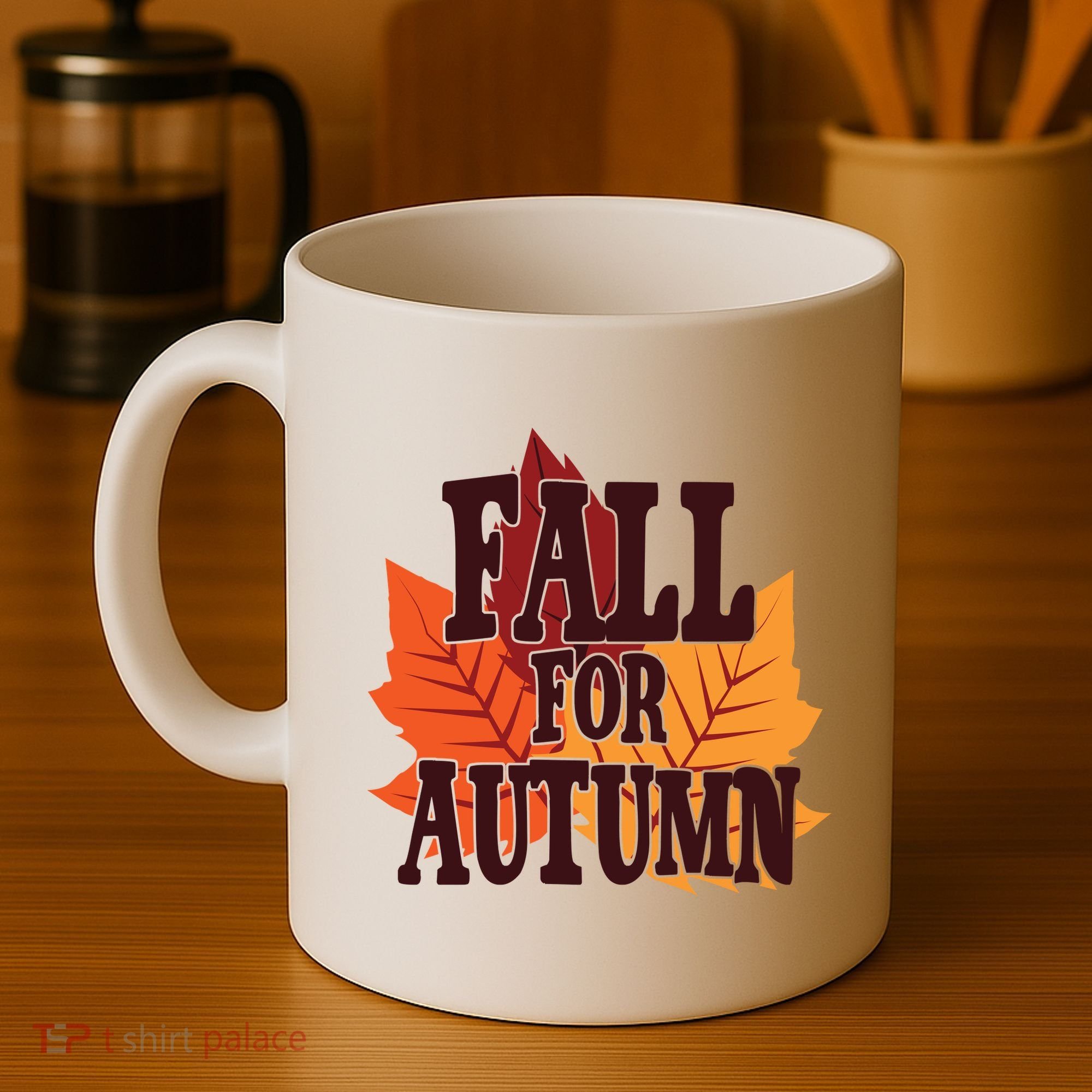 Fall For Autumn Nature Leaves Coffee Mug