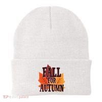 Fall For Autumn Nature Leaves Beanie thumb 0