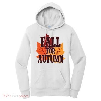 Fall For Autumn Nature Leaves Women's Hoodie