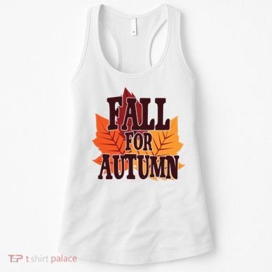 Fall For Autumn Nature Leaves Women's Tank Top