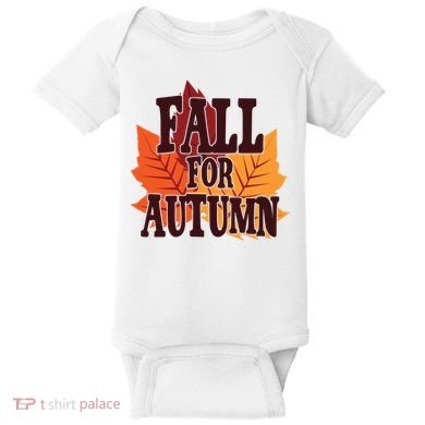 Fall For Autumn Nature Leaves Baby Bodysuit