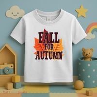Fall For Autumn Nature Leaves Toddler T-Shirt thumb 3