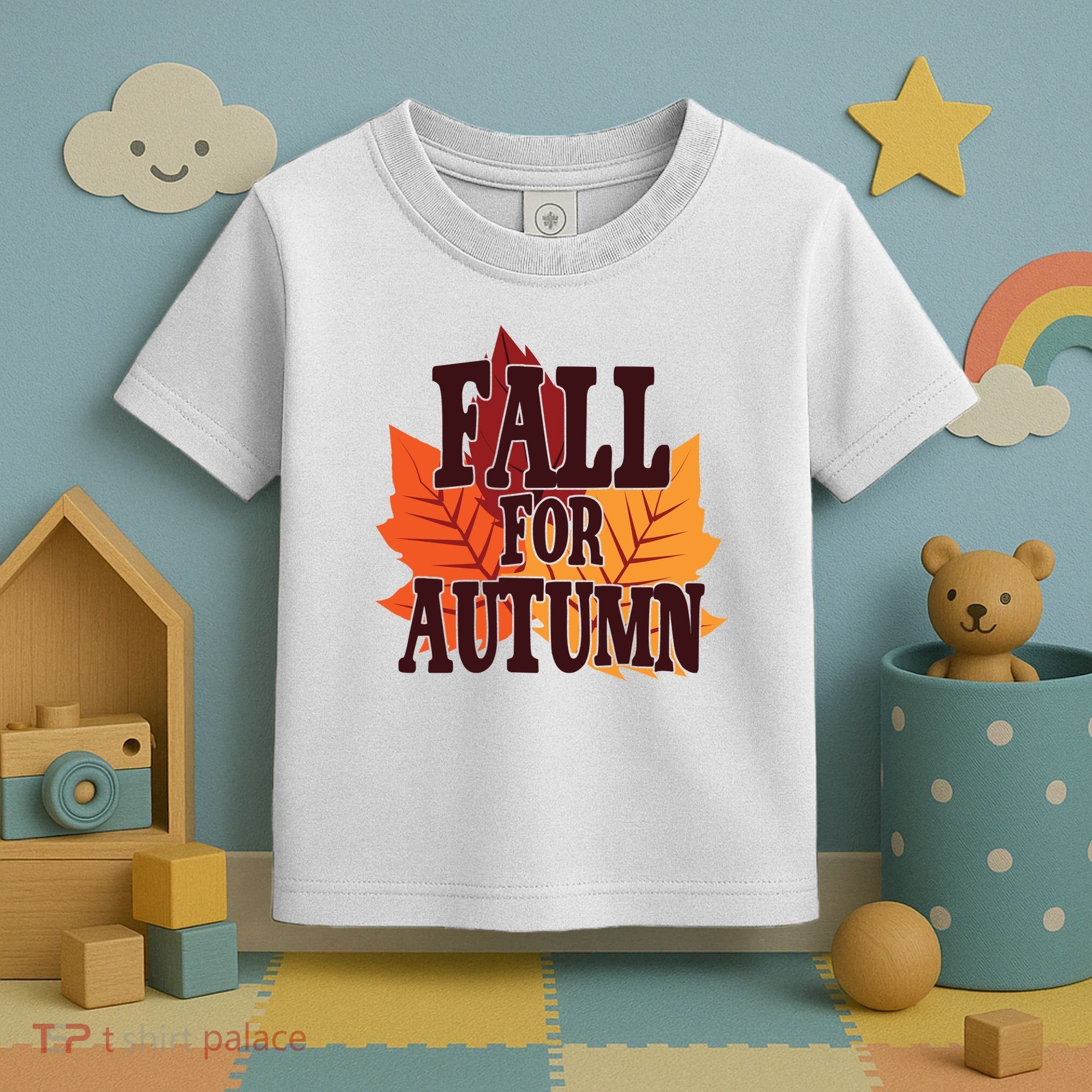 Fall For Autumn Nature Leaves Toddler T-Shirt