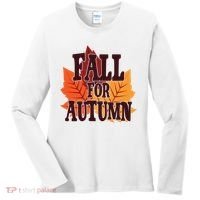 Fall For Autumn Nature Leaves Women's Long Sleeve Shirt thumb 0