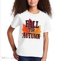 Fall For Autumn Nature Leaves Kids T-Shirt thumb 2