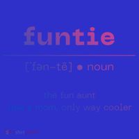 Funtie Fun Auntie Cool Aunt Funny Gift Best Auntie Funny Gift Baby Bodysuit thumb 2