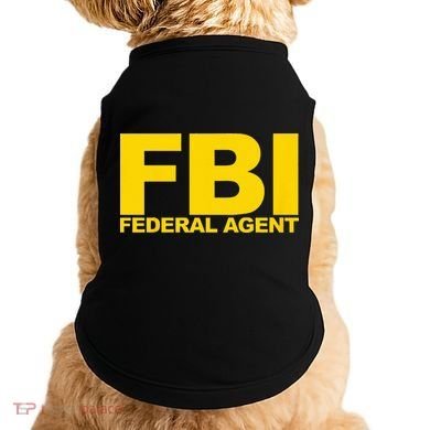 FBI Federal Agent Doggie Tank