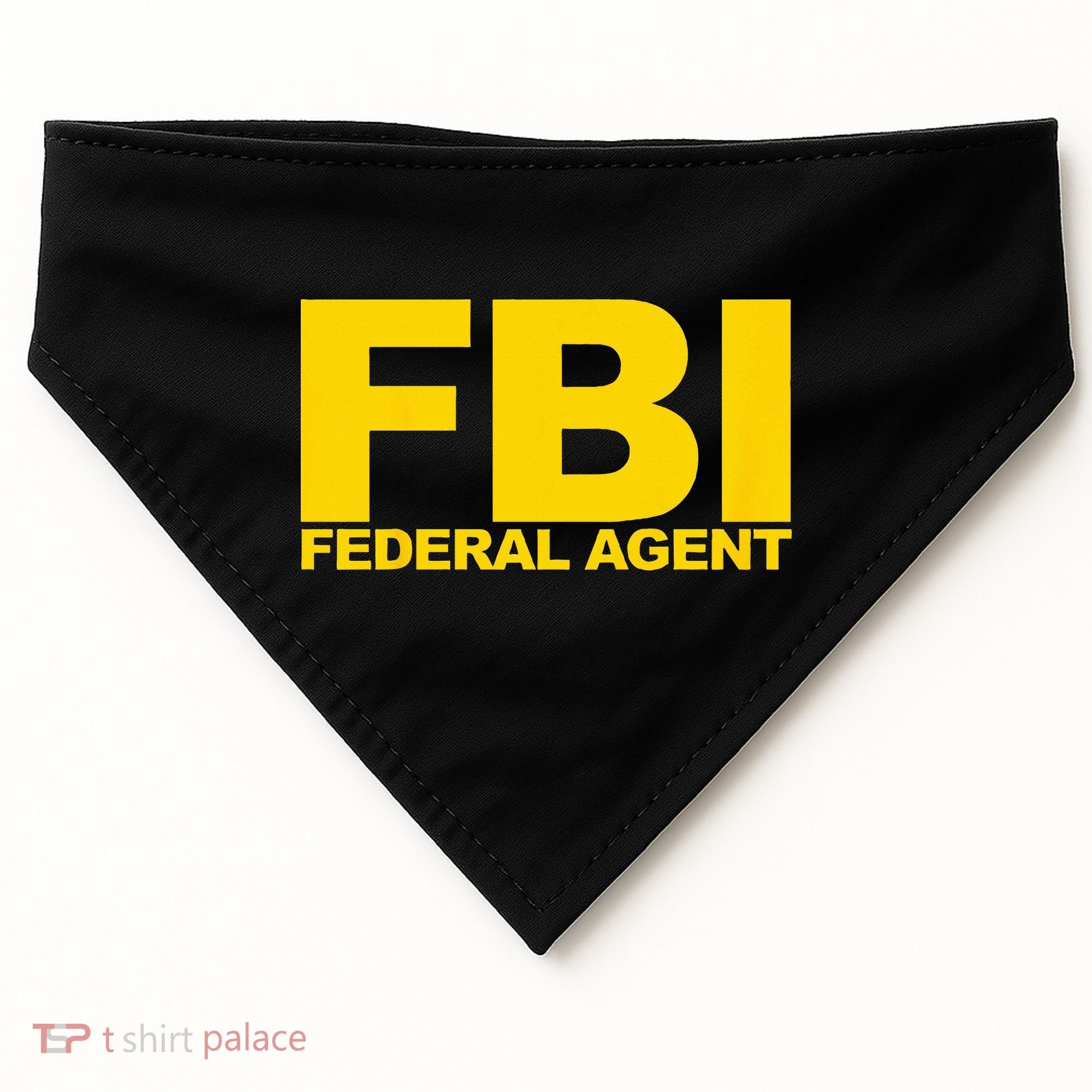 FBI Federal Agent USA-Made Doggie Bandana