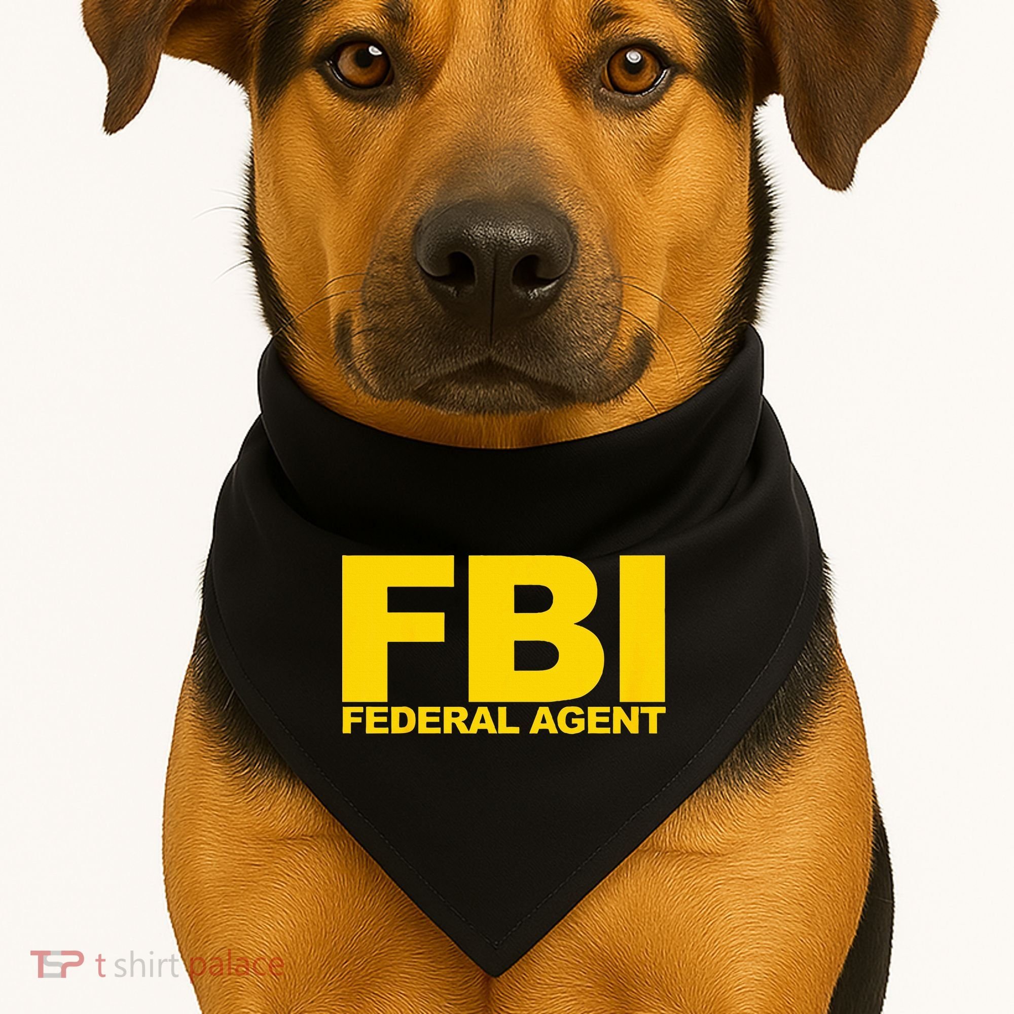 FBI Federal Agent USA-Made Doggie Bandana