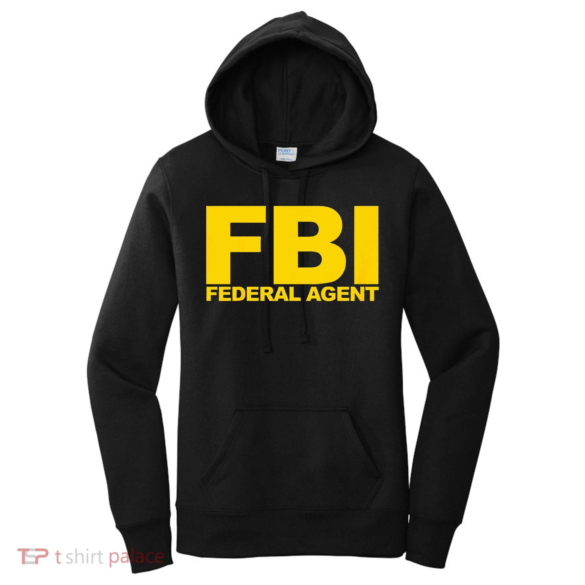 FBI Federal Agent Women's Hoodie
