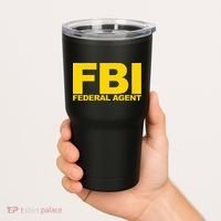 FBI Federal Agent Tumbler thumb 2