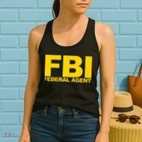 FBI Federal Agent Women's Tank Top thumb 2