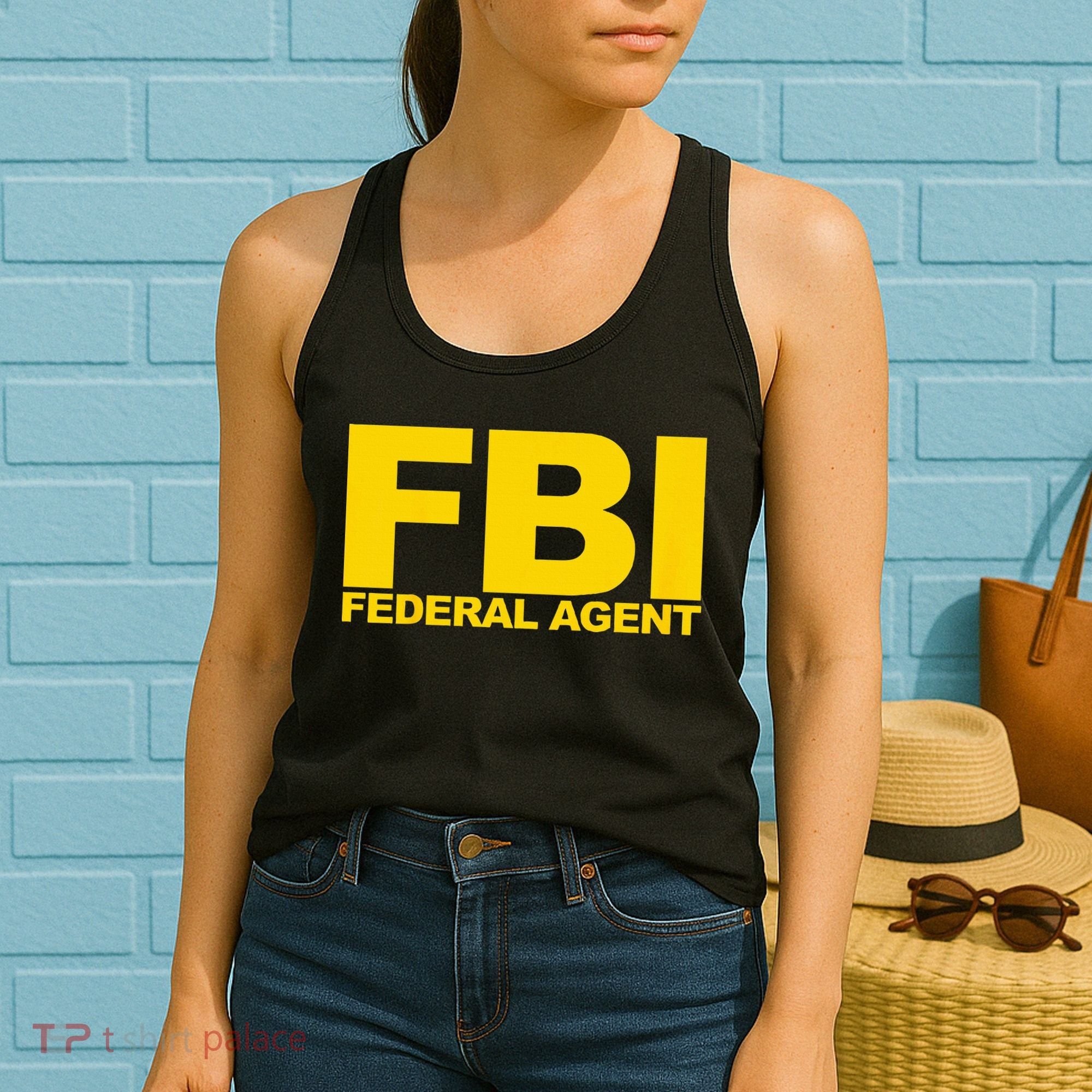 FBI Federal Agent Women's Tank Top