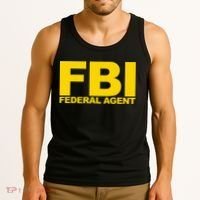 FBI Federal Agent Tank Top thumb 3