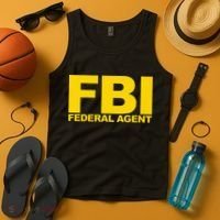 FBI Federal Agent Tank Top thumb 4