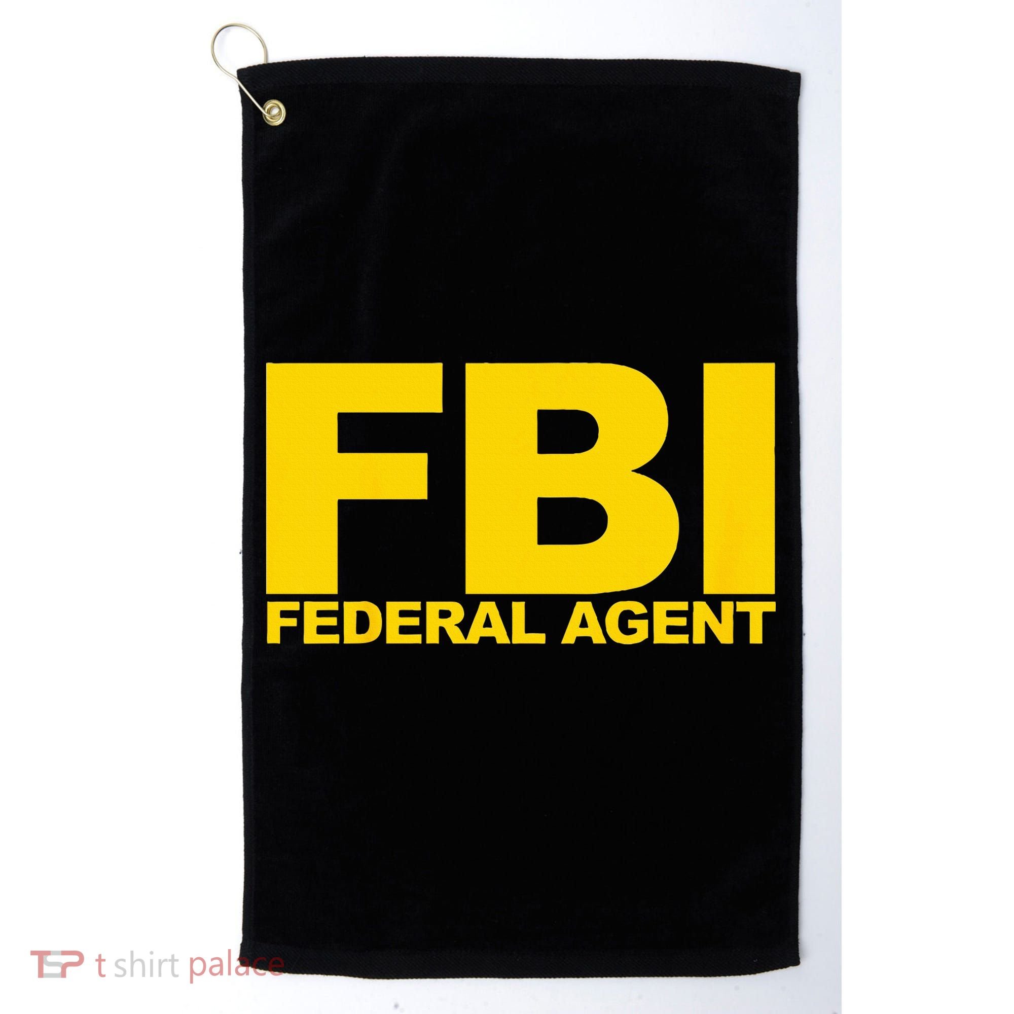 FBI Federal Agent Golf Towel