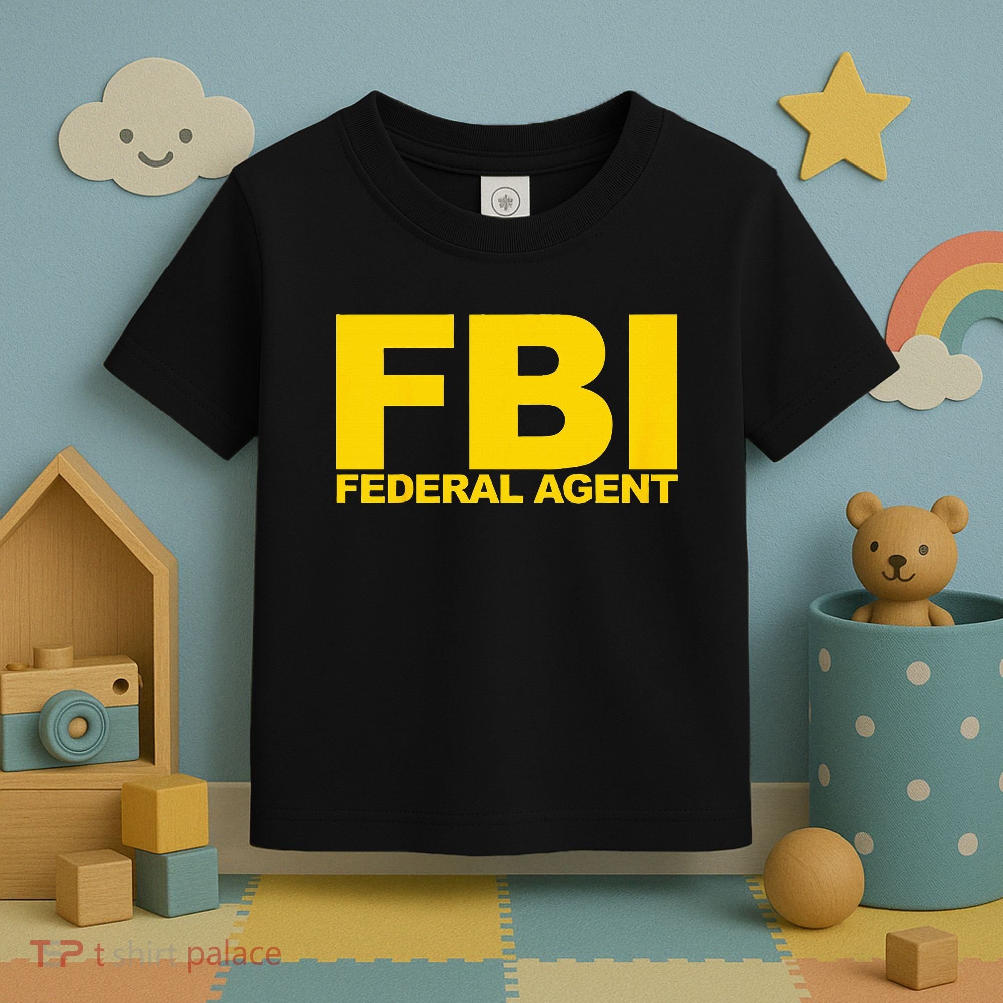 FBI Federal Agent Toddler T-Shirt