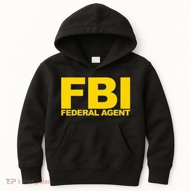 FBI Federal Agent Kids Hoodie