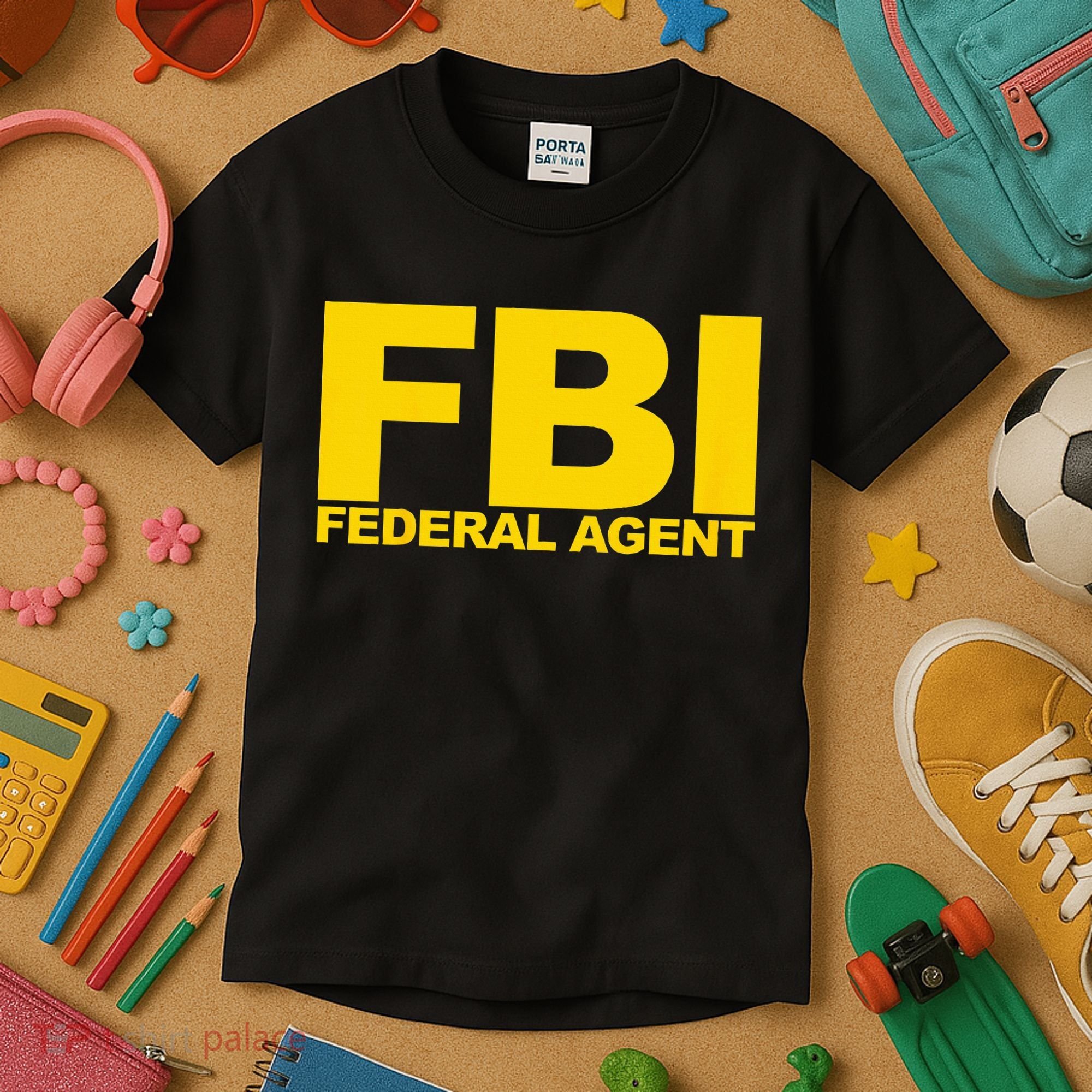 FBI Federal Agent Kids T-Shirt