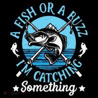 Funny Fishing A Fish Or A Buzz Mousepad thumb 1
