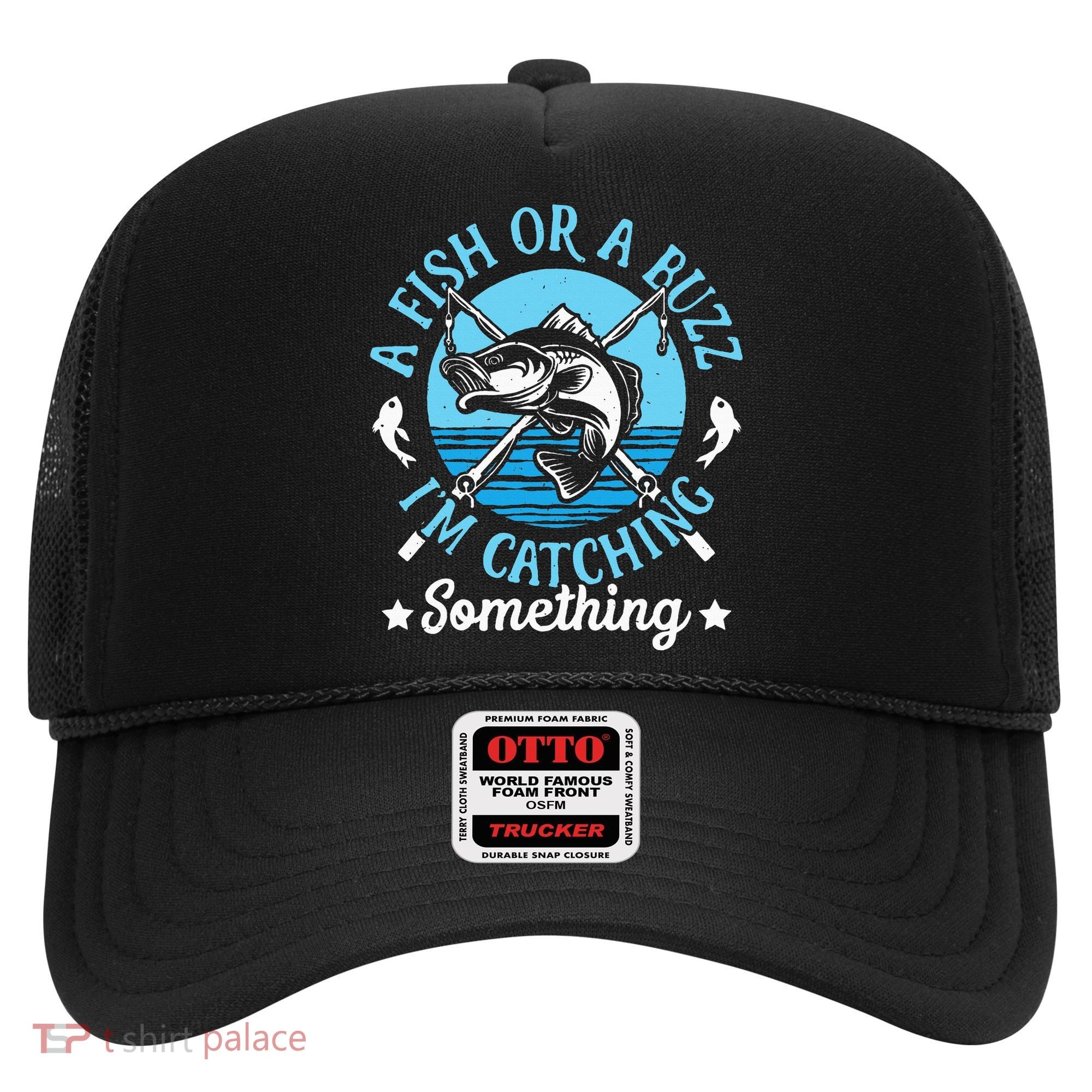 Funny Fishing A Fish Or A Buzz Hat
