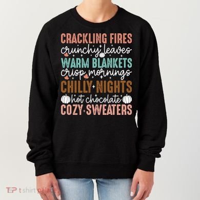 Funny Fall Autumn Season Quote Women's Sweatshirt