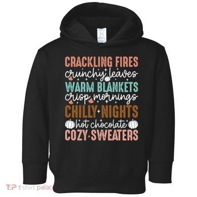 Funny Fall Autumn Season Quote Toddler Hoodie