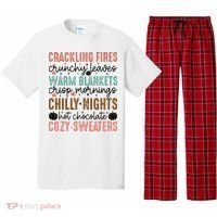 Funny Fall Autumn Season Quote Pajama Set thumb 0