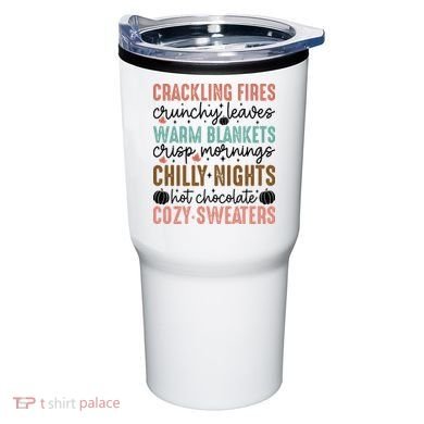 Funny Fall Autumn Season Quote Tumbler