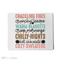 Funny Fall Autumn Season Quote Mousepad thumb 0