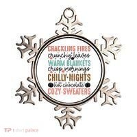 Funny Fall Autumn Season Quote Ornament thumb 0