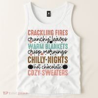 Funny Fall Autumn Season Quote Tank Top thumb 2