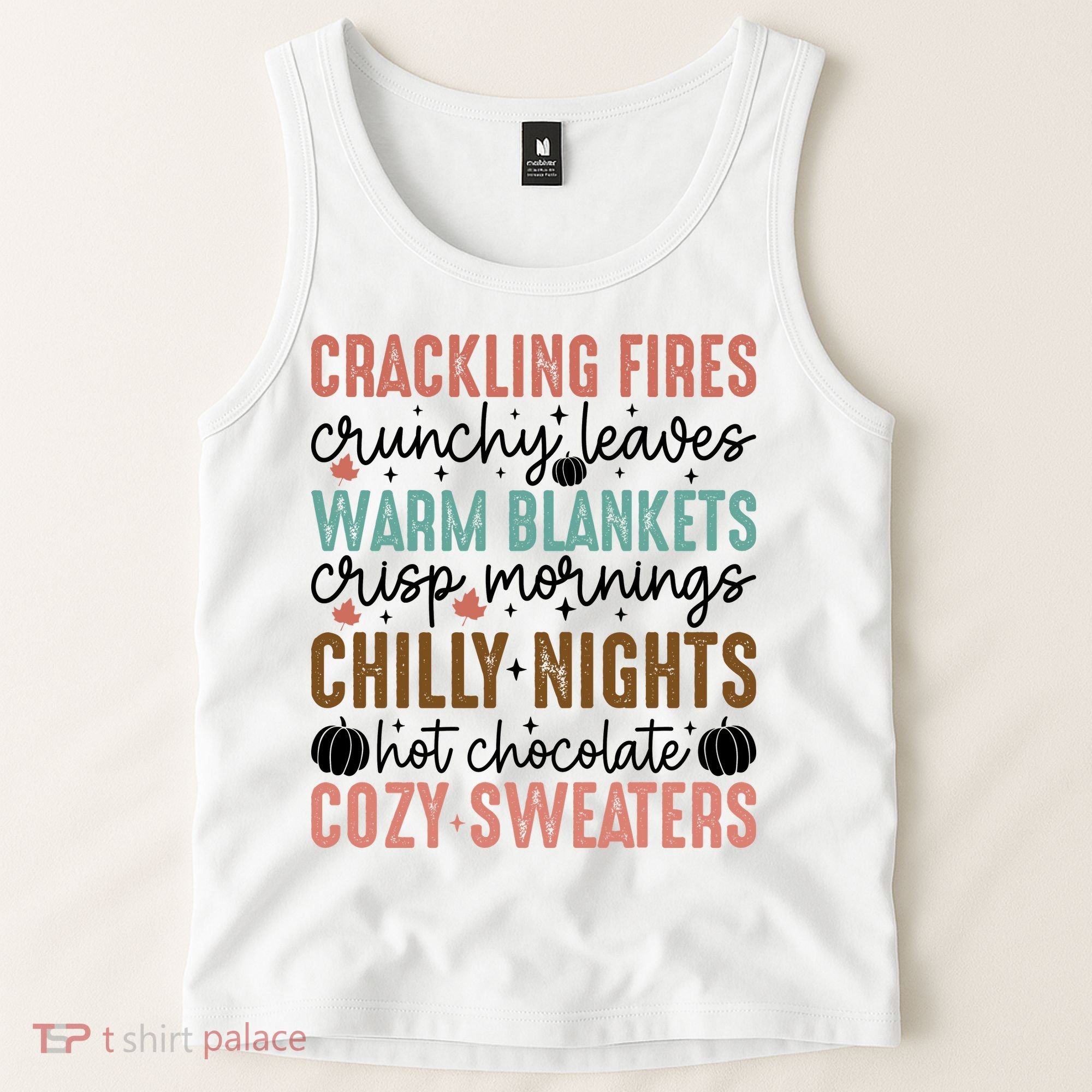 Funny Fall Autumn Season Quote Tank Top