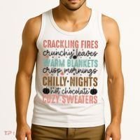 Funny Fall Autumn Season Quote Tank Top thumb 3