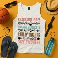 Funny Fall Autumn Season Quote Tank Top thumb 4