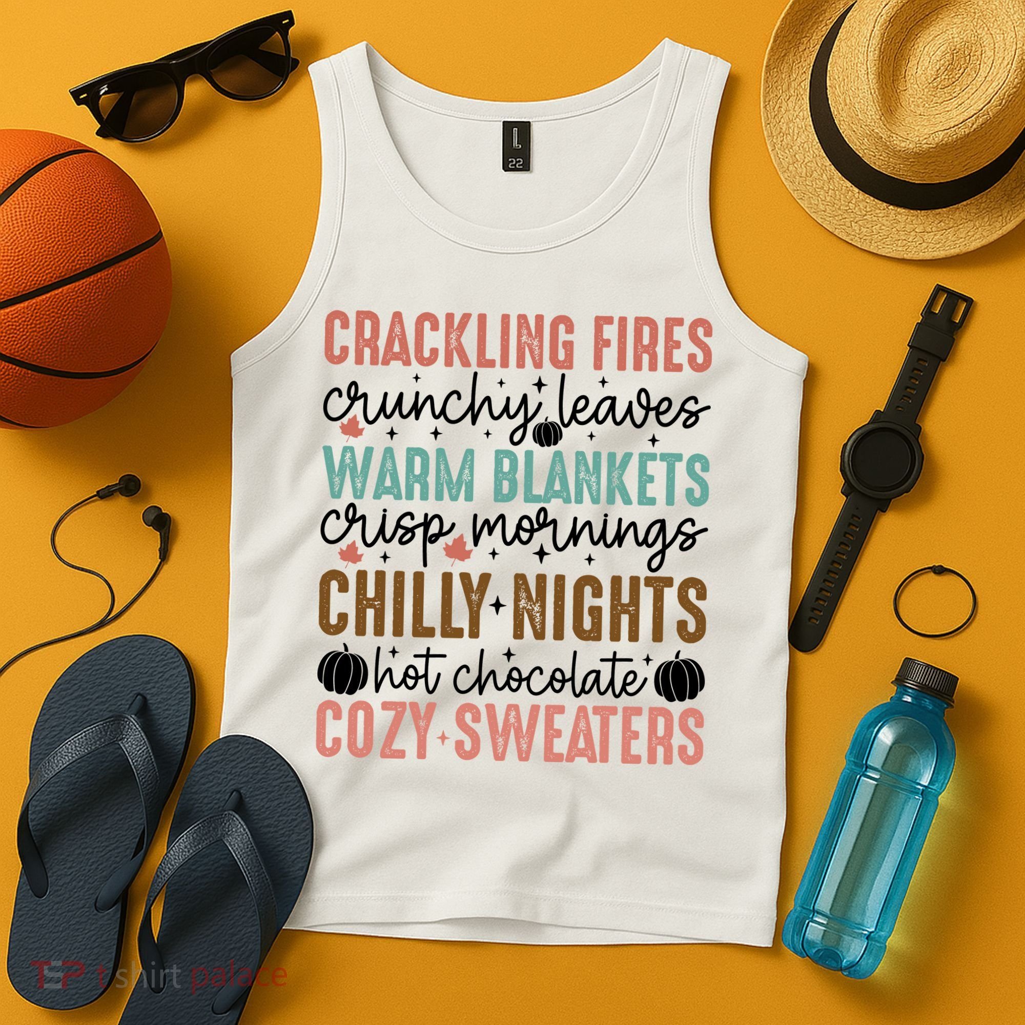 Funny Fall Autumn Season Quote Tank Top