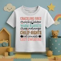 Funny Fall Autumn Season Quote Toddler T-Shirt thumb 3