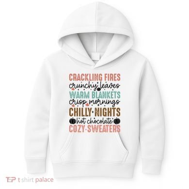 Funny Fall Autumn Season Quote Kids Hoodie