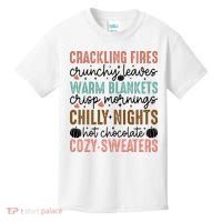 Funny Fall Autumn Season Quote Kids T-Shirt thumb 0