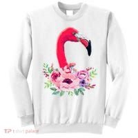 Flamingo Floral Art Sweatshirt thumb 0
