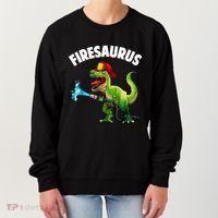 Future Firefighter Art For Fire Department Fireman Women's Sweatshirt thumb 0