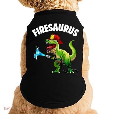 Future Firefighter Art For Fire Department Fireman Doggie Tank