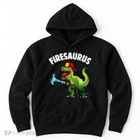 Future Firefighter Art For Fire Department Fireman Hoodie thumb 0