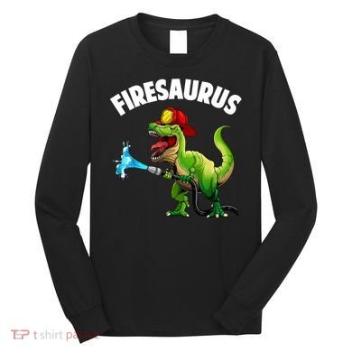 Future Firefighter Art For Fire Department Fireman Long Sleeve Shirt