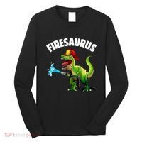 Future Firefighter Art For Fire Department Fireman Long Sleeve Shirt thumb 0