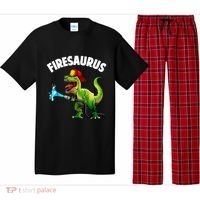 Future Firefighter Art For Fire Department Fireman Pajama Set thumb 0