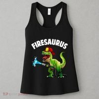 Future Firefighter Art For Fire Department Fireman Women's Tank Top thumb 3