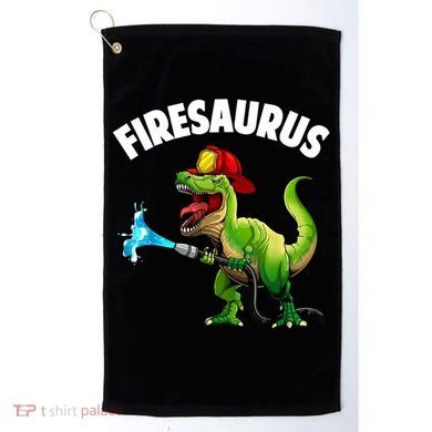 Future Firefighter Art For Fire Department Fireman Golf Towel