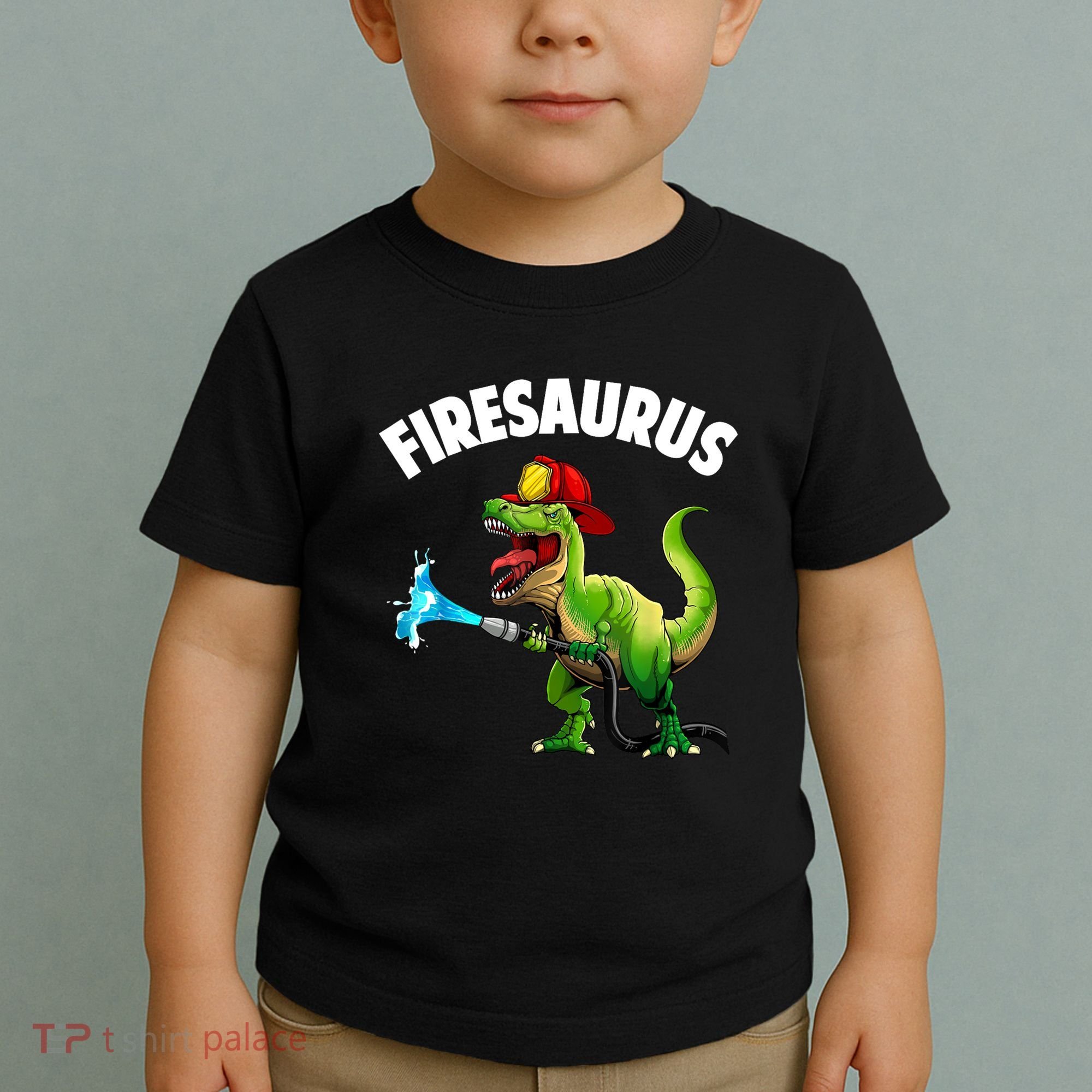 Future Firefighter Art For Fire Department Fireman Toddler T-Shirt