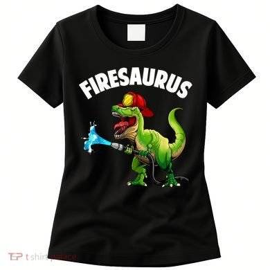 Future Firefighter Art For Fire Department Fireman Women's T-Shirt